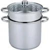 Discount Couscoussier inox 12l Casserole, Poêle
