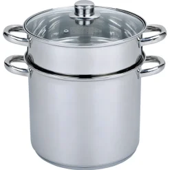 Discount Couscoussier inox 12l Casserole, Poêle
