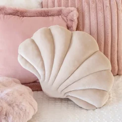 Outlet Coussin coquillage champagne Décoration Textile·Coussin, Housse De Coussin