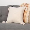 Best Coussin coton lurex 40x40cm crem Décoration Textile·Coussin, Housse De Coussin