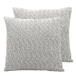 Outlet Coussin darci 40x40cm gris clair Décoration Textile·Coussin, Housse De Coussin