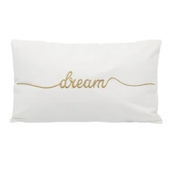 Coussin dream 30x50cm blanc Décoration Textile·Coussin, Housse De Coussin
