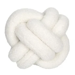 Sale Coussin forme bouclette creme Décoration Textile·Coussin, Housse De Coussin