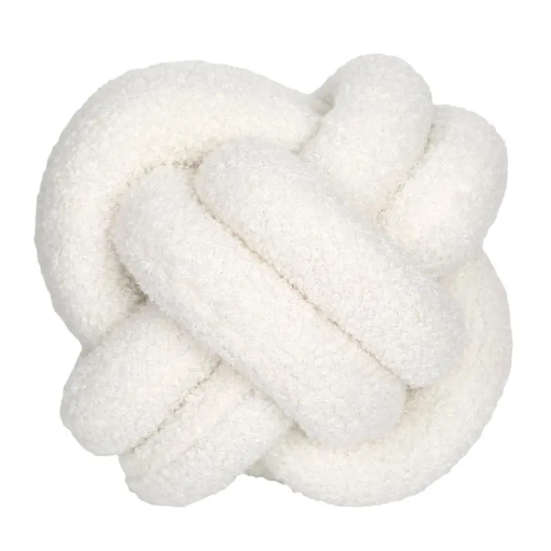 Sale Coussin forme bouclette creme Décoration Textile·Coussin, Housse De Coussin