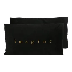 Best Coussin imagine 30x50 noir Décoration Textile·Coussin, Housse De Coussin