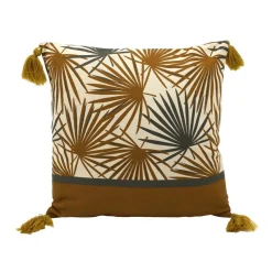 Coussin lushy pompons 40x40cm Décoration Textile·Coussin, Housse De Coussin
