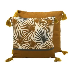 Coussin lushy pompons 40x40cm Décoration Textile·Coussin, Housse De Coussin