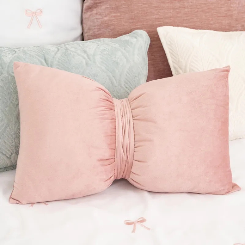 Outlet Coussin nAud velours 50x30cm blu Décoration Textile·Coussin, Housse De Coussin