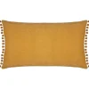 New Coussin pompons 30x50 Décoration Textile·Coussin, Housse De Coussin