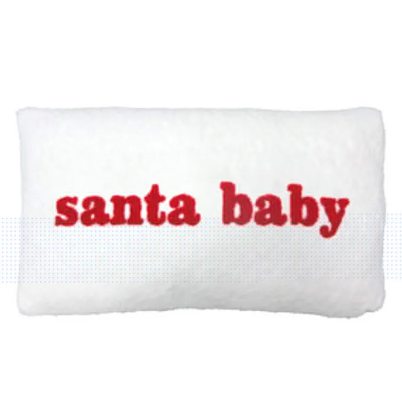 Hot Coussin santa baby 30x50cm Décoration Textile·Coussin, Housse De Coussin
