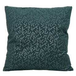 Hot Coussin velours cotele feuilles Décoration Textile·Coussin, Housse De Coussin