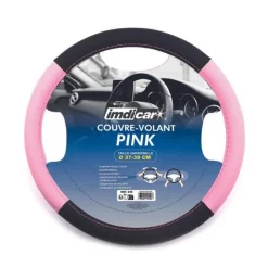 Best Couvre volant rose/noir Automobile
