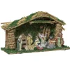 Hot Creche led 30x20cm Village De Noël