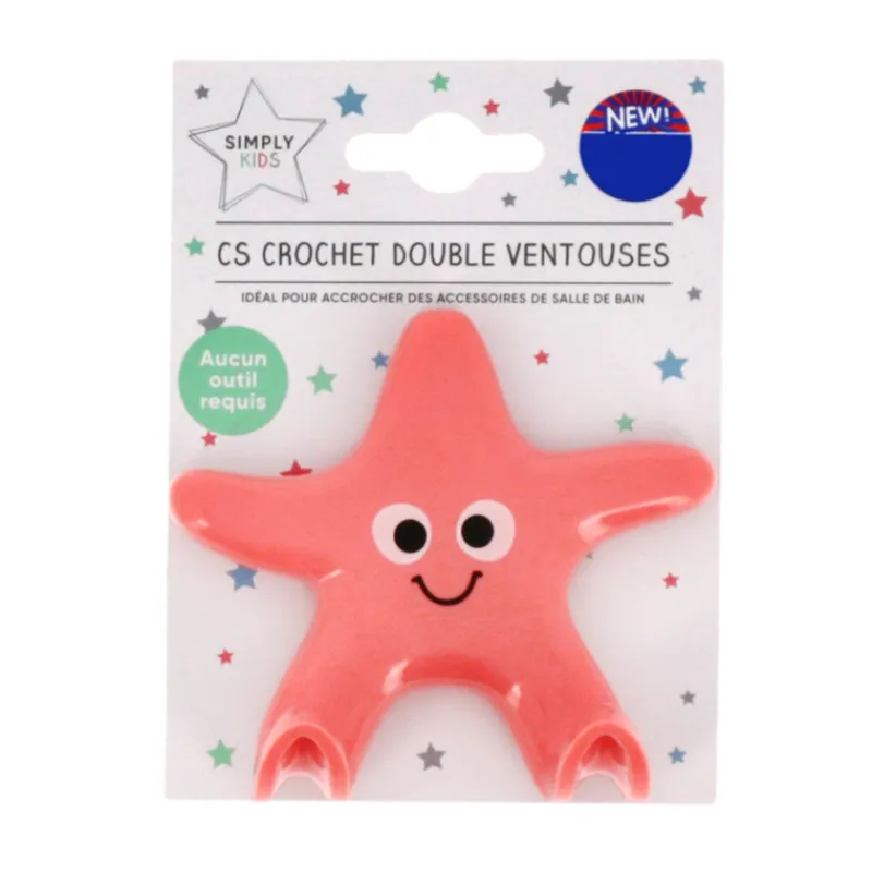 New Crochet ventouses animaux marin Rangement