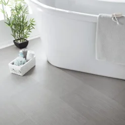 New Dalles pvc gris effet raye Revetement Sol, Mur