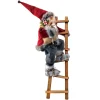 Deco pere noel echelle Décoration