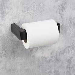 Online Derouleur papier toilette noir Accessoire Wc