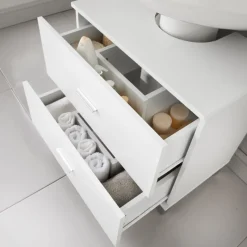 Sale Dessous de lavabo 2 tiroirs Salle De Bain