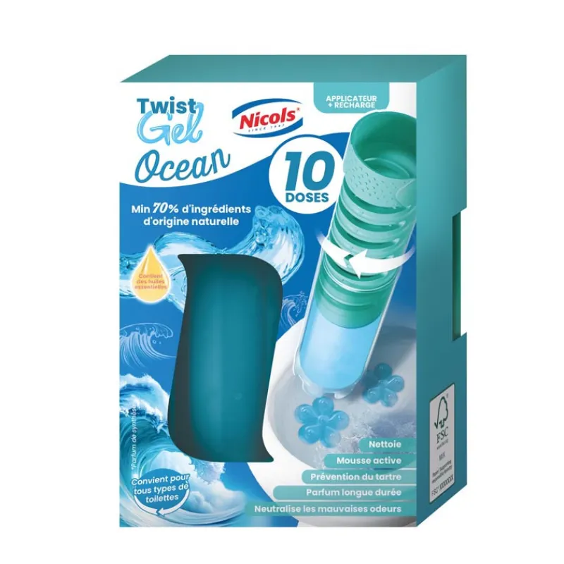 Outlet Disc wc x10 ocean Nettoyant Ménager