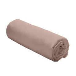 Sale Drap housse 160x200 coton 57 fil Linge De Lit·Drap
