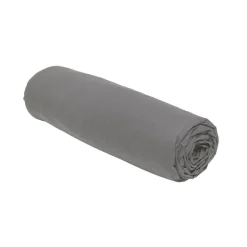 Discount Drap housse 90x190 jersey gris f Linge De Lit·Drap