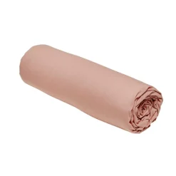 Hot Drap housse 180x200 jersey rose Linge De Lit·Drap