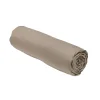 Sale Drap housse 90x190 jersey taupe Linge De Lit·Drap