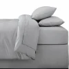 Discount Drap housse 140x190cm gris Linge De Lit·Drap