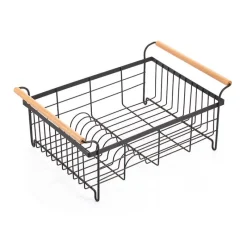 Online Egouttoir avec poignees bois Ustensiles, Accessoire De Cuisine
