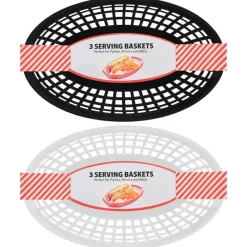 Clearance Ensemble de 3 paniers de service Ustensiles, Accessoire De Cuisine