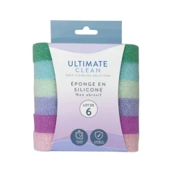Outlet Eponge pastel silicone x6 Vaisselle