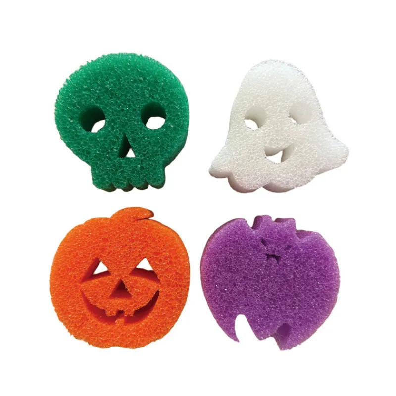 Eponge scrub halloween x4 Vaisselle