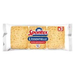 Discount Eponges x3 l'essentielle Vaisselle