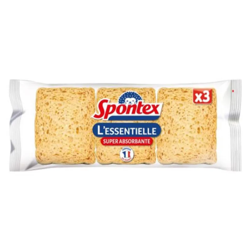 Discount Eponges x3 l'essentielle Vaisselle