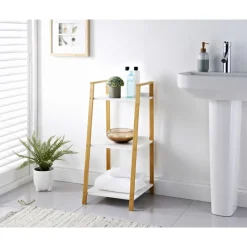 Clearance Etagere echelle large Salle De Bain