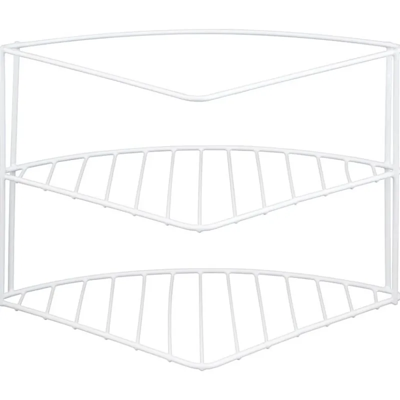 New Etagere placard angle 3niv blanc Ustensiles, Accessoire De Cuisine