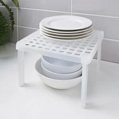 Discount Etagere placard plast blanc Ustensiles, Accessoire De Cuisine