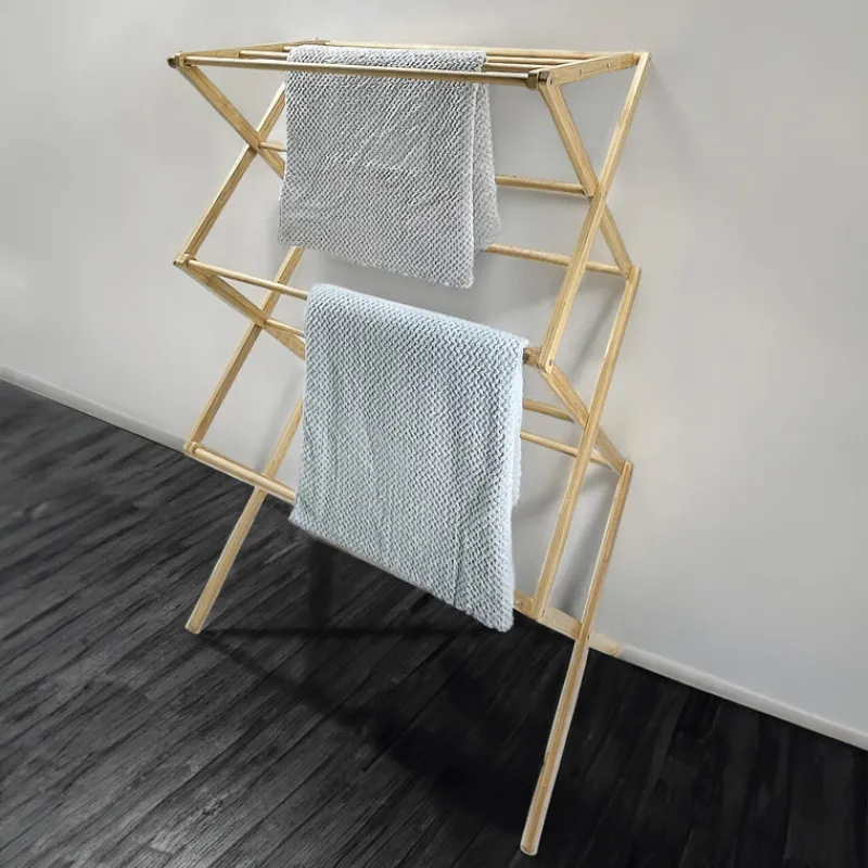 Discount Etendoir extansible en bambou Linge·Accessoire