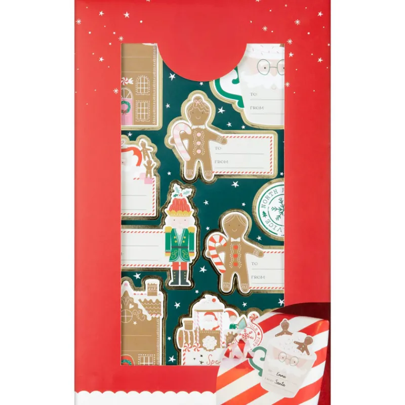 Etiquette cadeau de noel x100 Emballage Cadeau