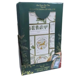Etiquette cadeau de noel x100 Emballage Cadeau