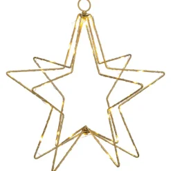 Sale Etoile gold 40 led Décoration Lumineuse