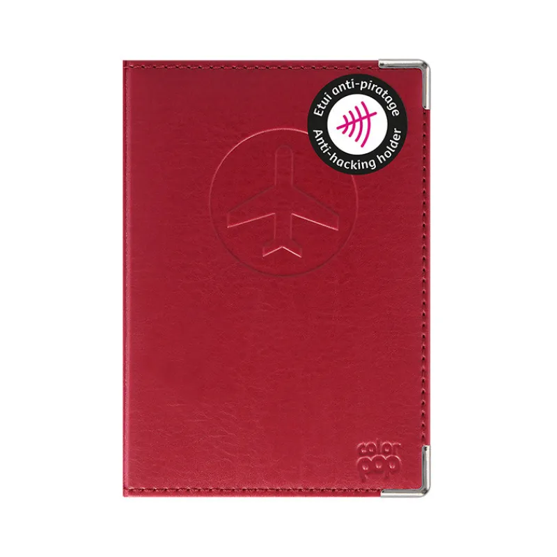 Sale Etui passeport anti-piratge Maroquinerie