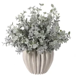 Outlet Eucalyptus vase nervure Fleur, Plante Artificielle