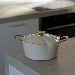 Online Faitout en forme de fleur dahlia Casserole, Poêle