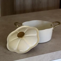 Online Faitout en forme de fleur dahlia Casserole, Poêle