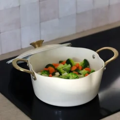 Online Faitout en forme de fleur dahlia Casserole, Poêle
