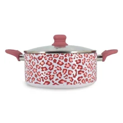New Faitout leopard rose 24cm Casserole, Poêle