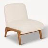 New Fauteuil bouclette liora Salon|Cuisine, Salle À Manger