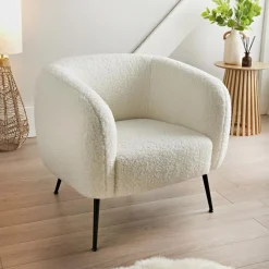 Outlet Fauteuil sherpa Salon|Cuisine, Salle À Manger