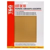 Best Feuilles de papier abrasif x10 Revetement Sol, Mur|Outillage, Accessoire